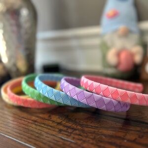 Ribbon Woven Headband Pastel Easter